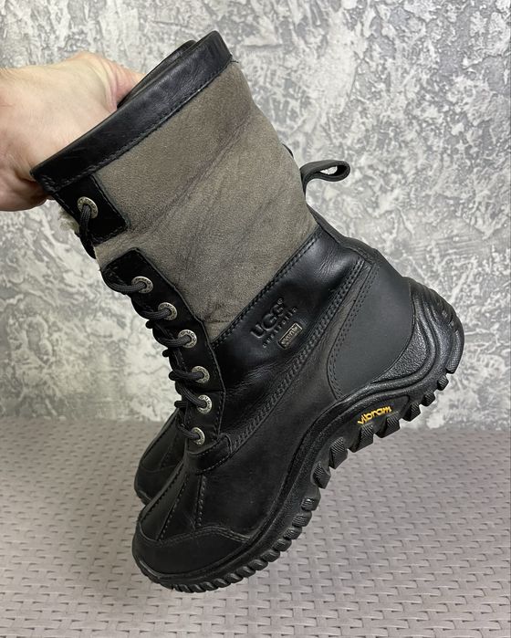 Ugg event waterproof ботинки сапожки 39 размер кожаные женские