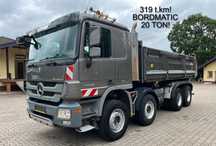 Mercedes-Benz 4146 ACTROS MP3 wywrotka 8x4, 3-str. MEILLER, BORDMATIC, 20 ton, 319 t.km.  wywrotka 8x4, 3-str. MEILLER, BORDMATIC, 20 TON, 319 t.km.!