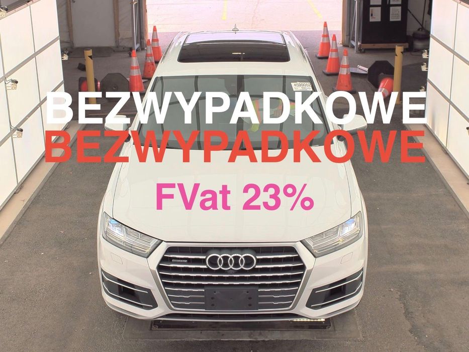Audi Q7 BEZwypadkowe Fvat23%