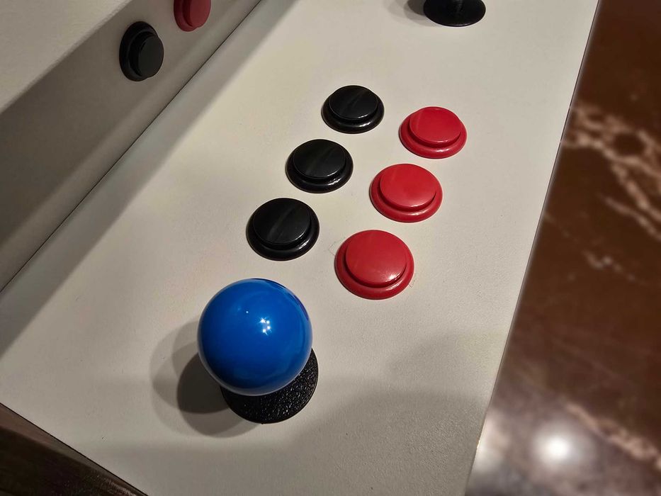 Arcade Bartop Retro * Drewniany * Raspberry PI * Contra Mortal Kombat