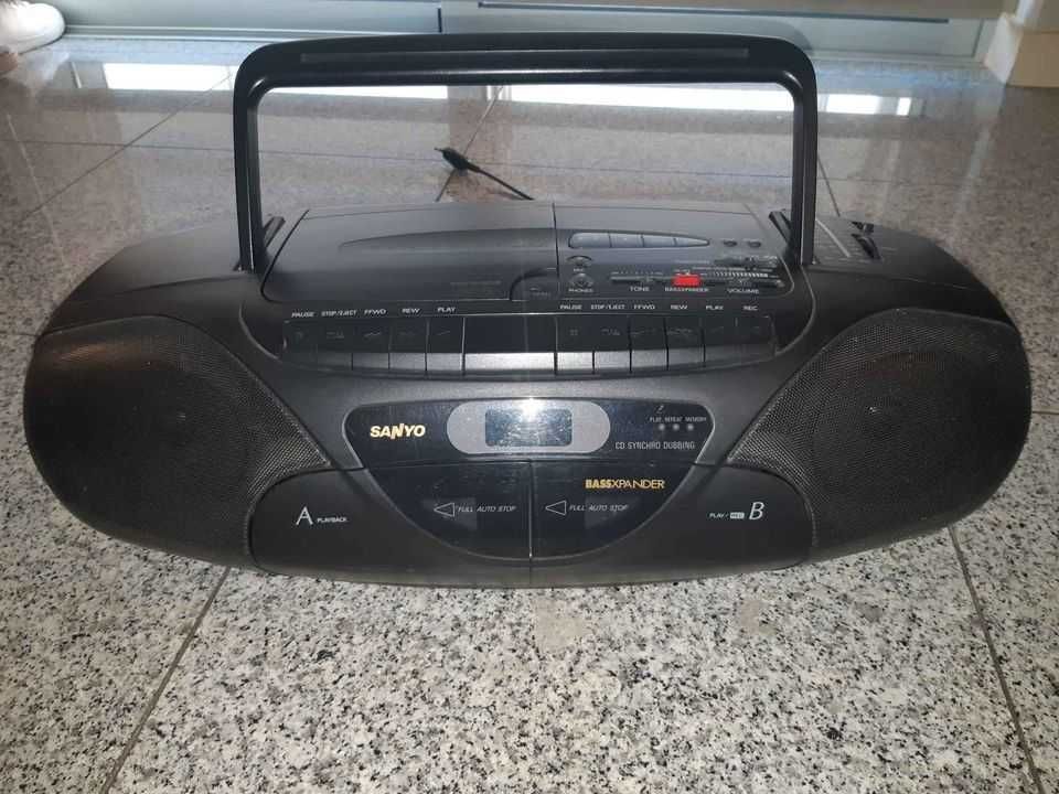 Rádio/ cd/cassetes/ Sanyo MCD-Z37L