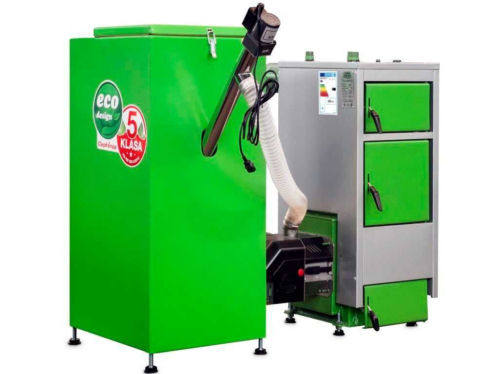 Kocioł piec NKGP 25kW z podajnikiem na pellet do220m2 5klasa ZUM Kotły