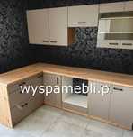 NOWA piękna kuchnia 150x245cm meble kuchnne szafki narożna TRUFLOWA