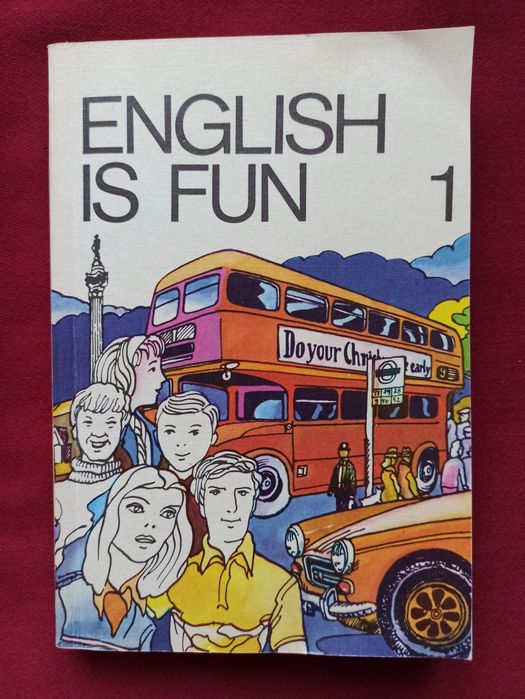 PRL. Kolekcjonerski podręcznik do angielskiego " English is fun"cz.1.
