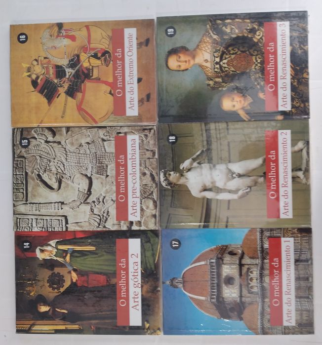 28 livros O melhor da Arte - cada livro 3€ - todos ( 28 ) 50€
