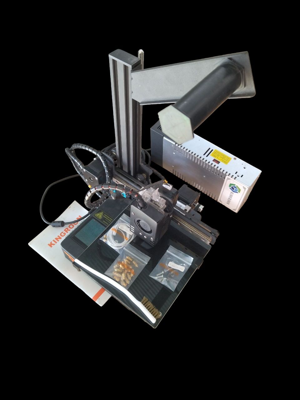 Impressora 3D Kingroon KP3S C/Upgrades + Acessórios