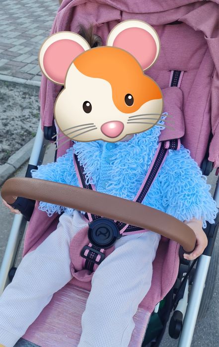 Коляска Cybex Balios S Lux SLV 2 в 1 Magnolia Pink