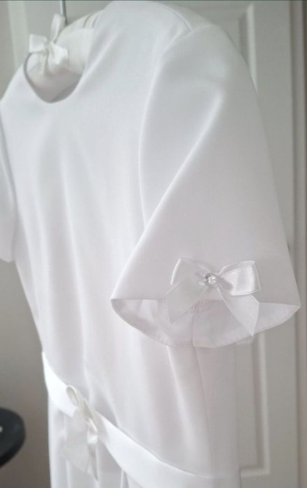 *Emmi Mariage* cudna sukienka alba komunijna bolerko torebka halka 134