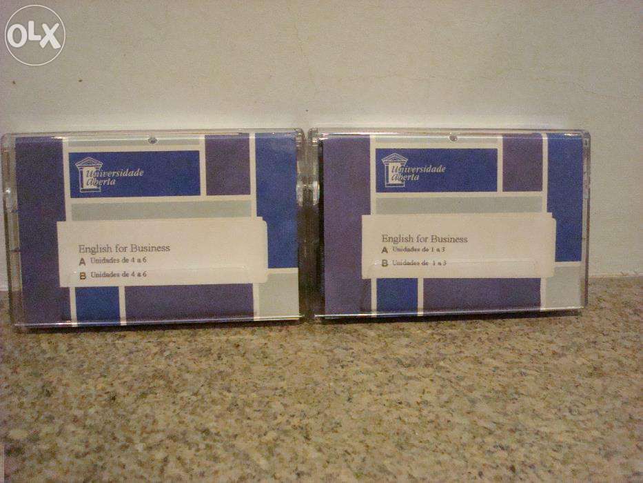 2 Cassetes da Universidade Aberta - English for business