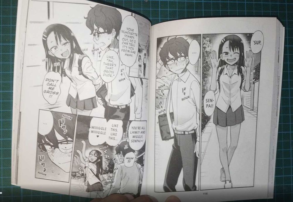 Mangá Don't Toy With Me Miss Nagatoro - Versão Inglês