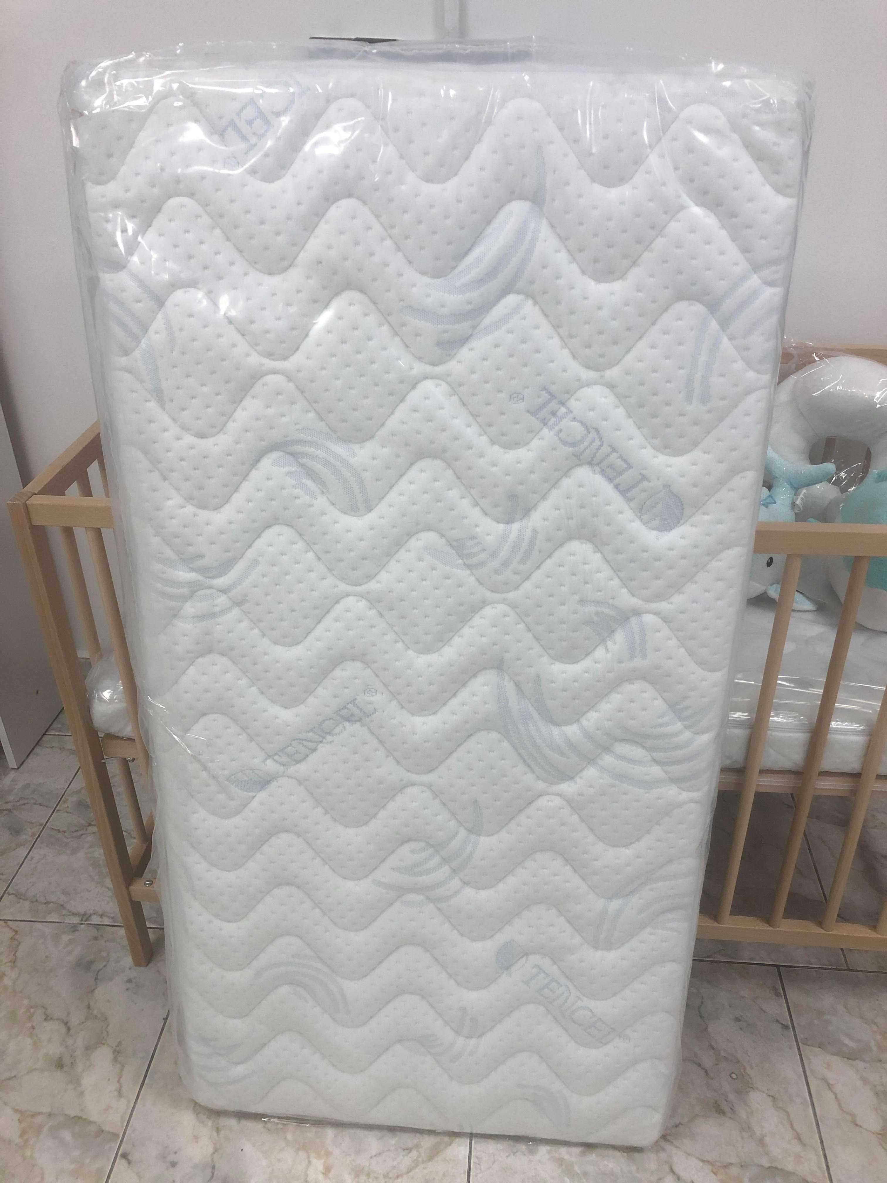 Materac kokosowy 120x60 dla dziecka pokrowiec Tencel od producenta