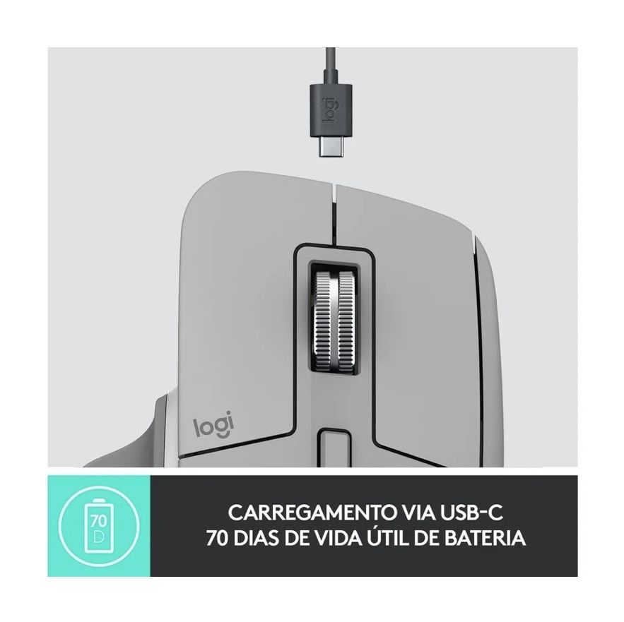 Rato Logitech MX Master 3 – Como Novo