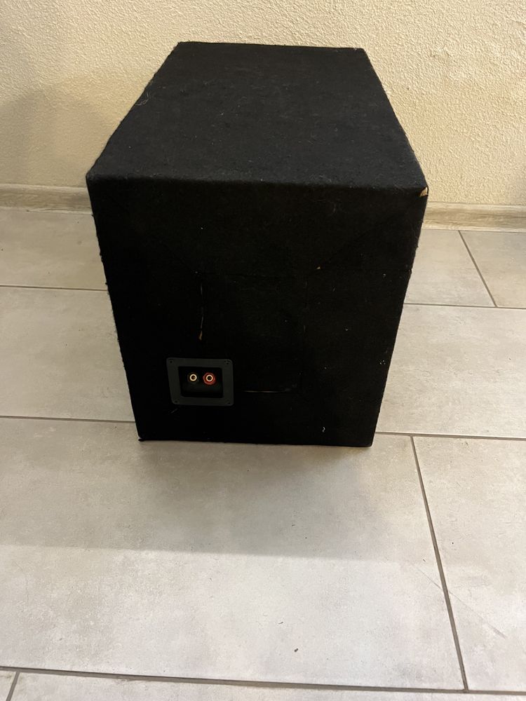 Skrzynia basowa 25 cm subwoofer tuba samochodowy 10 cali