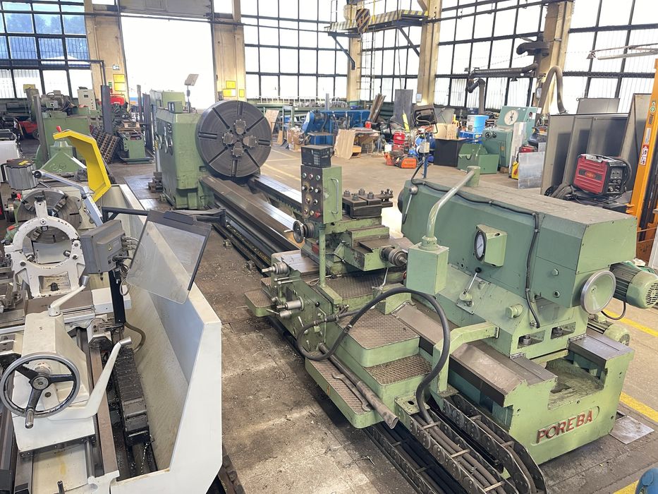 Tokarka TCG 125x5000 Poręba