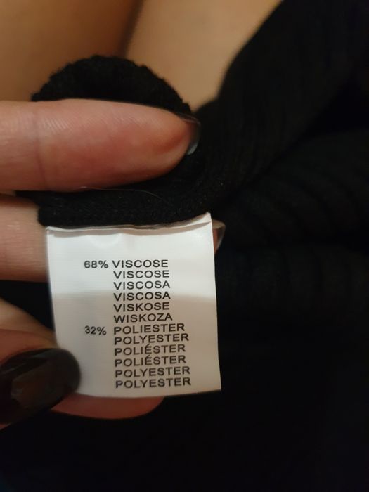 Сукня в рубчик плаття чорне