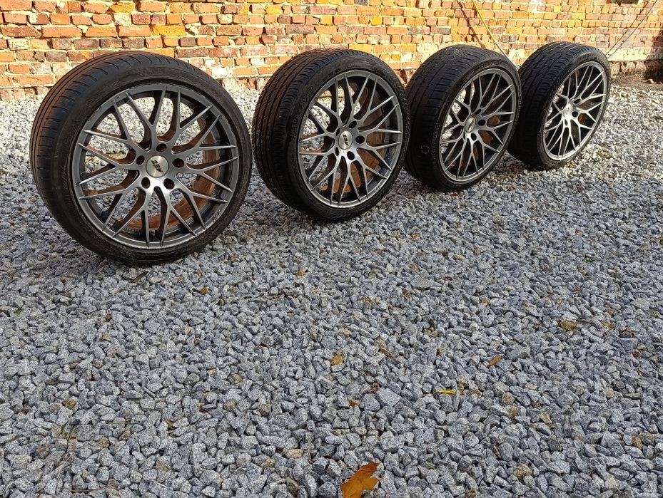 BMW 5*120 - felgi aluminiowe AEZ 18 8J opony