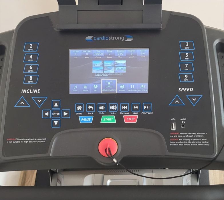 Bieżnia mocna Cardiostrong Tx50 (jak nowa!)