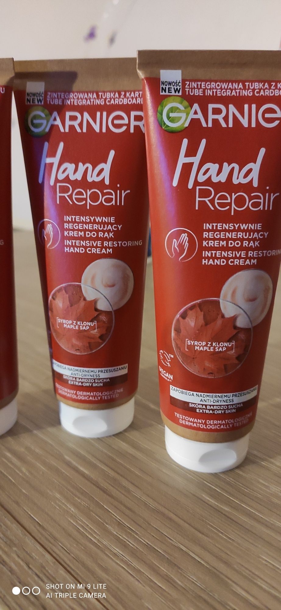 2*Krem Garnier® do rąk, hand repair/intensive restoring handcream/75ml