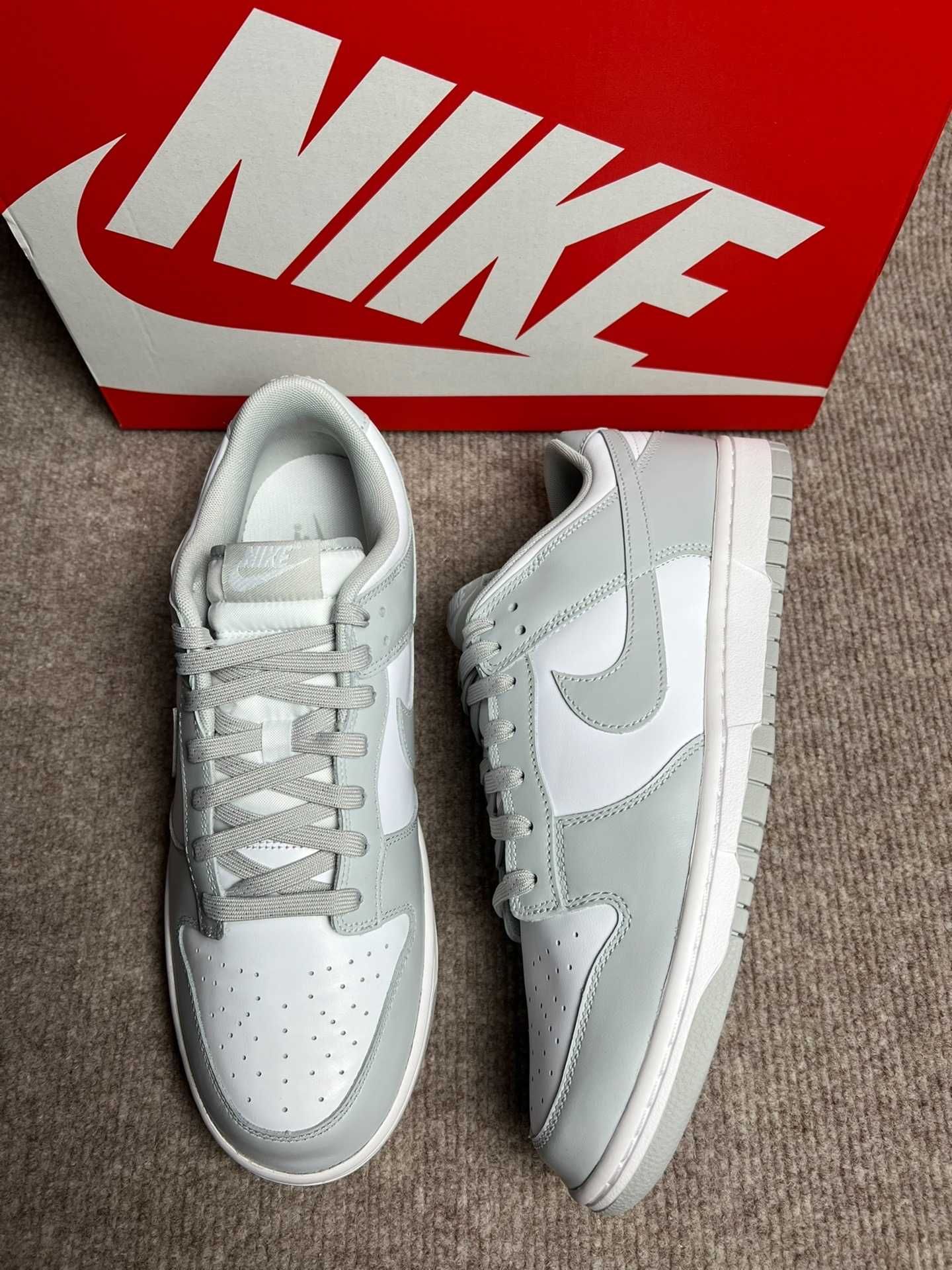 Buty codzienne Nike Dunk Low szary nowy z metką R.39