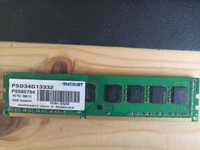 Patriot RAM 4GB PC3 - 10600 CL9