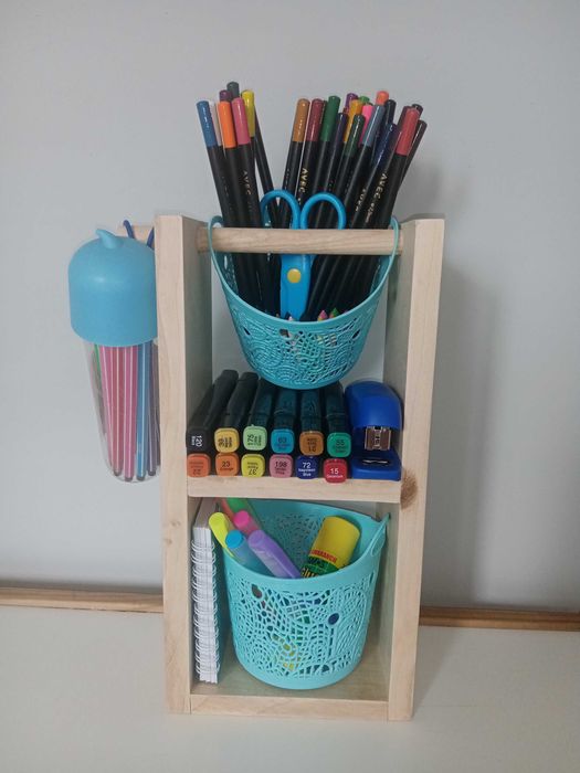 Piórnik na biurko organizer