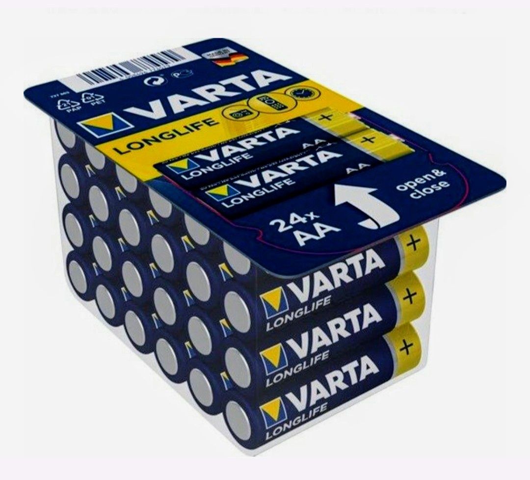 Baterie alkaliczne Varta AA (R6) 24 szt.