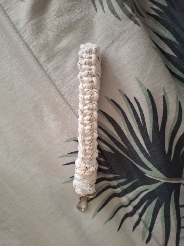 Porta chaves macrame