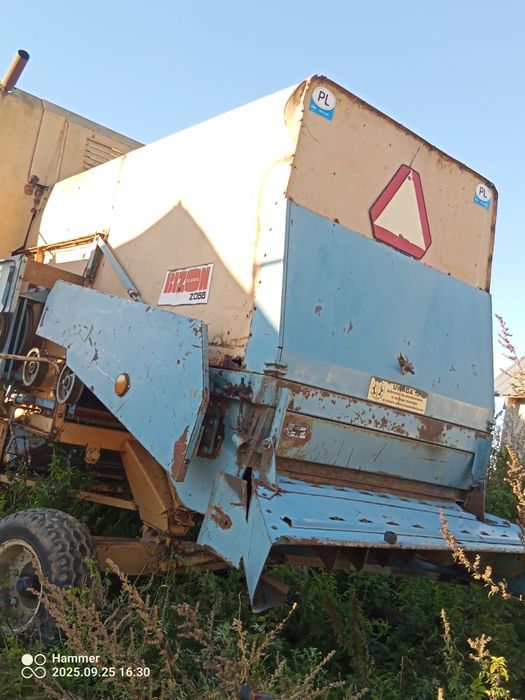 Sieczkarnia szarpacz rozdrabniacz słomy bizon z 056 rekord Wągrowiec