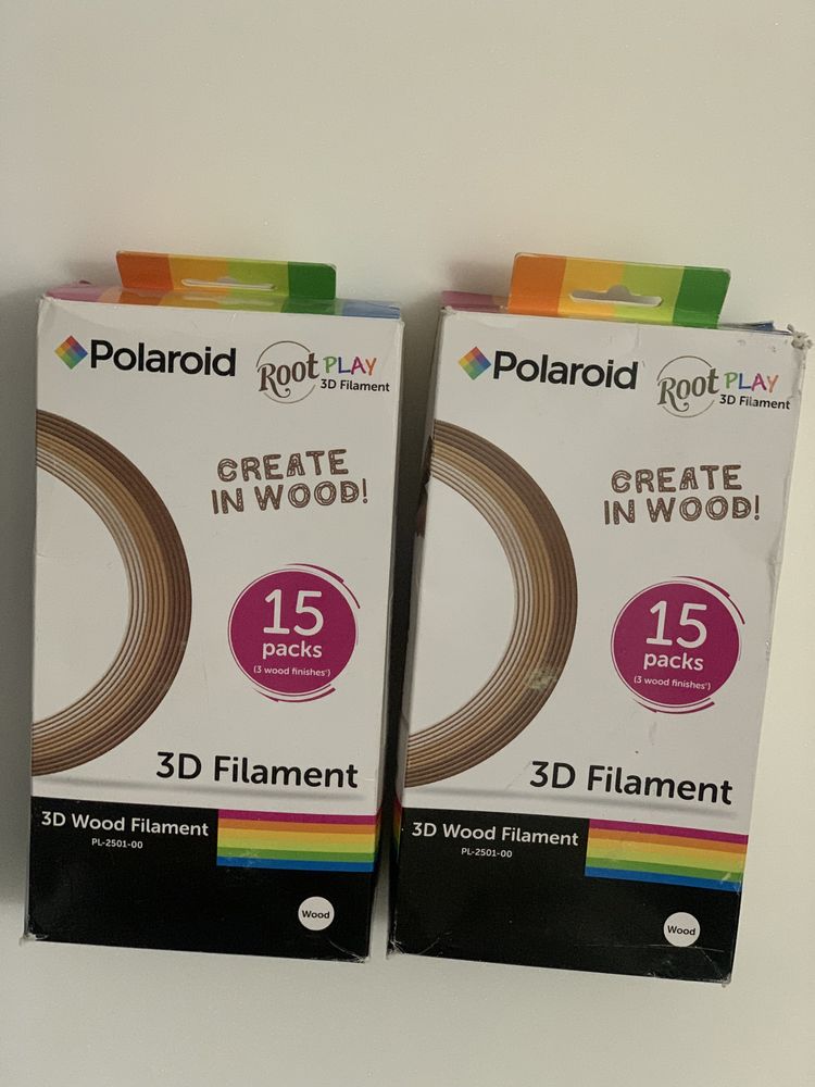 Polaroid 3d Wood PLA пластик