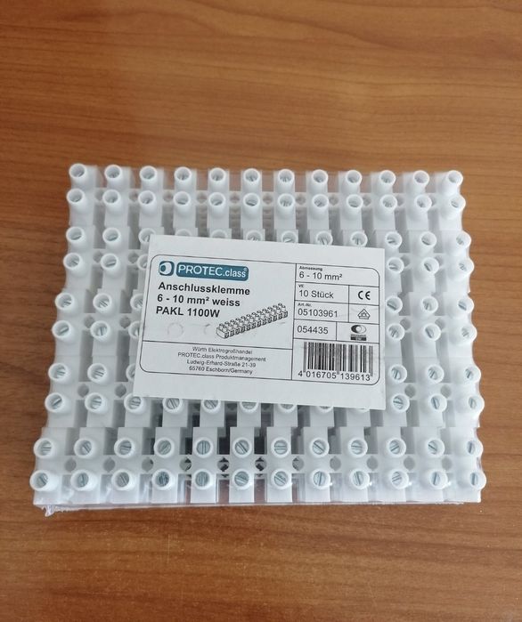 Listwy zaciskowe 6-10mm