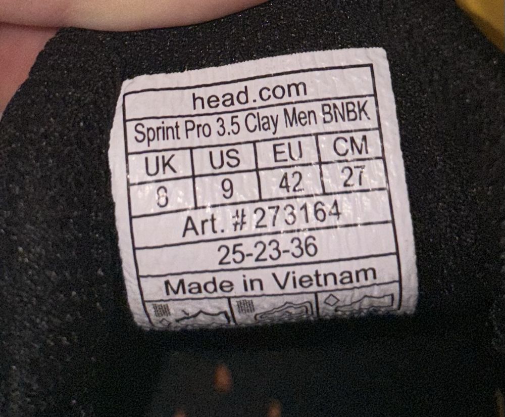 Head Взуття для тенісу Sprint Pro 3.5