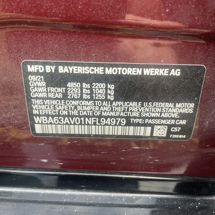 Bmw 430 , G26 , розмитнена у Львові