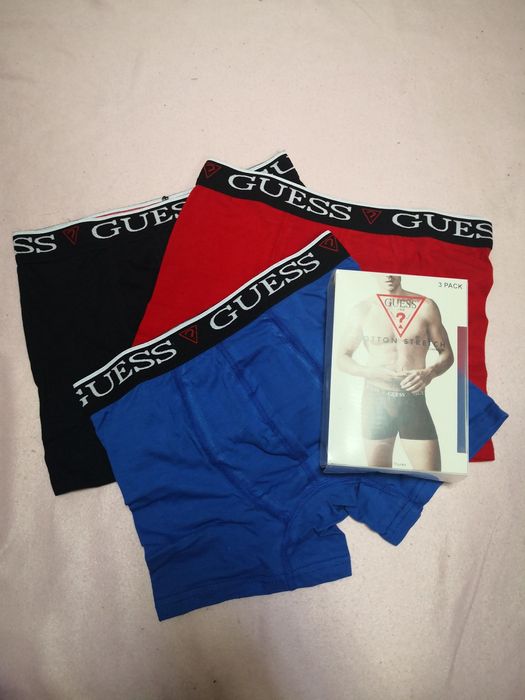 3pak bokserki męskie Karl Lagerfeld Guess Philipp Plein Dsqared