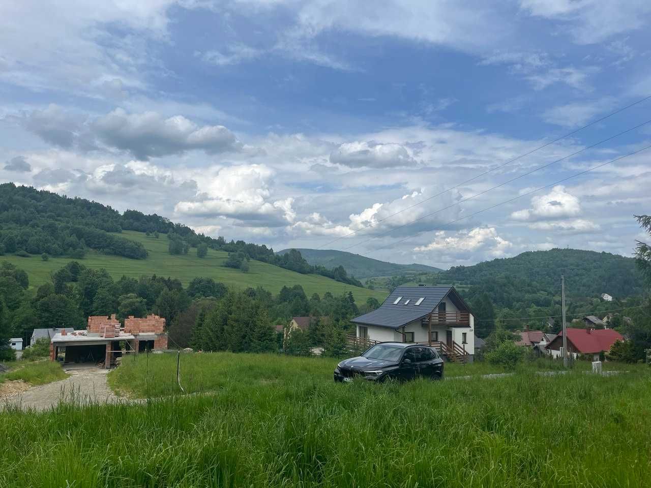 Nowoczesny dom z działką w górach. Działka aż 4800 m2. OKAZJA