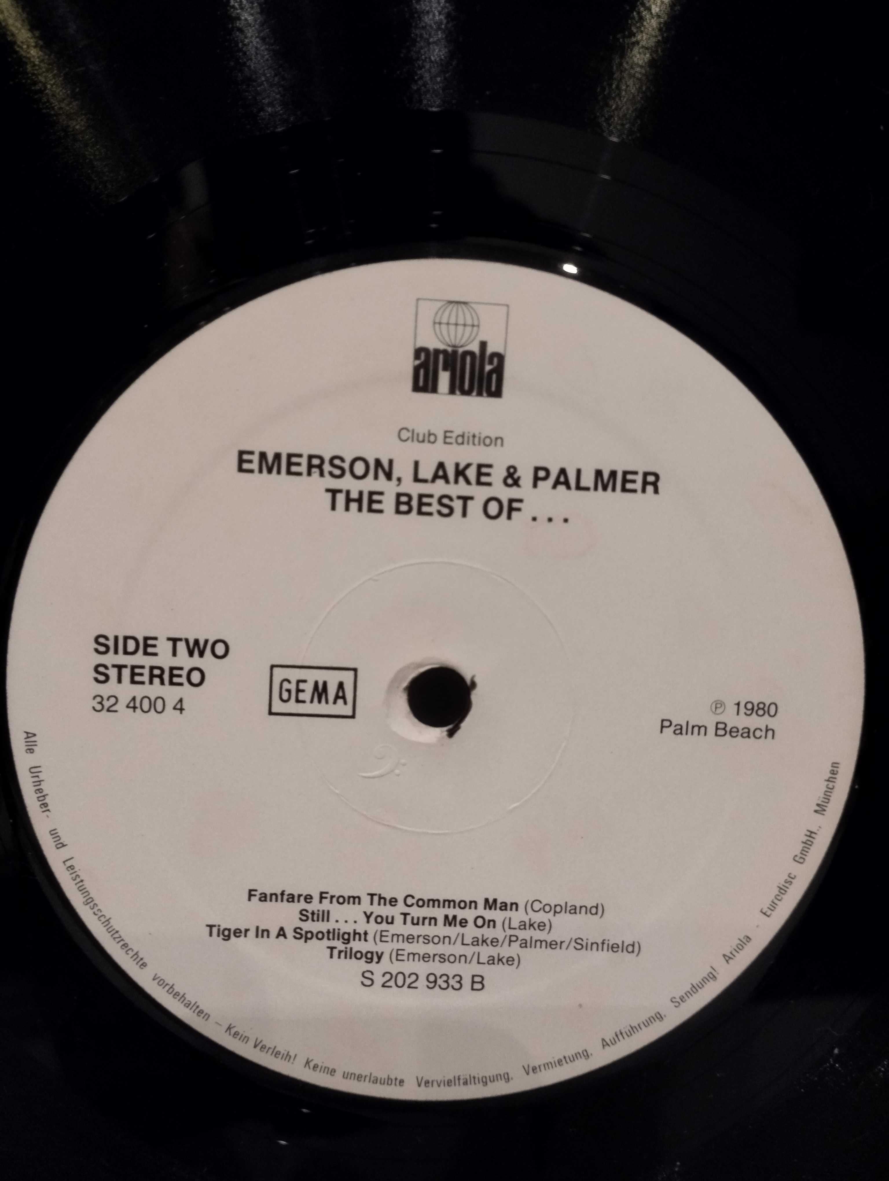 Emerson, Lake & Palmer  The Best Of Emerson Lake & Palmer