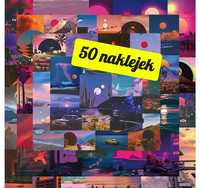 50 naklejek zestaw