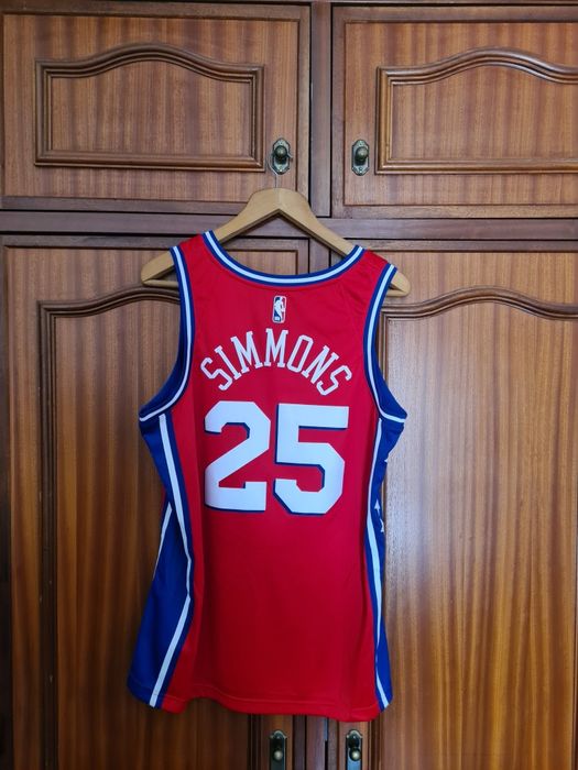 Camisola Nike Philadelphia Ben Simmons basket basquetebol em bom estad