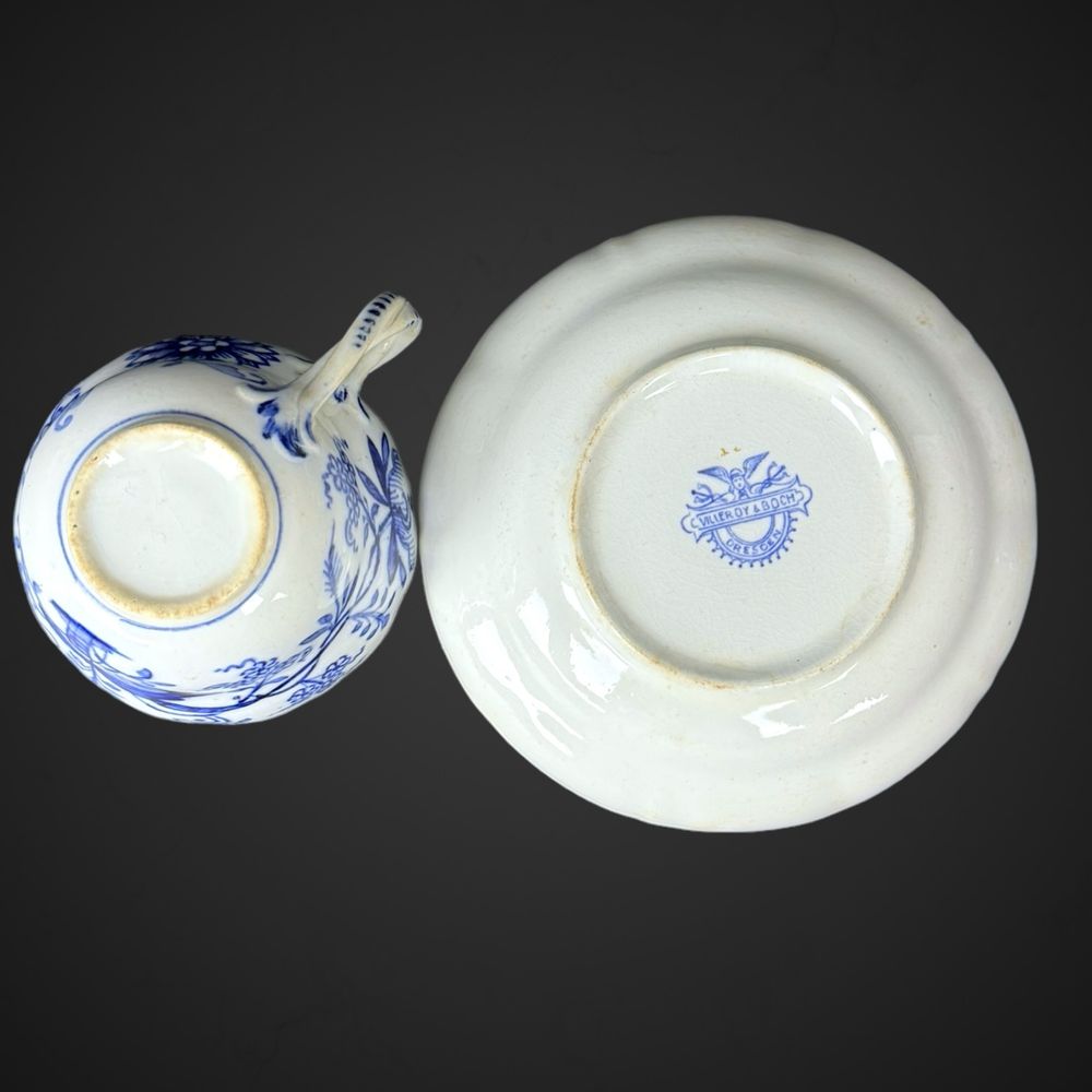 Filiżanka Villeroy & Boch Dresden przedwojenna wzór cebulowy B41/4190