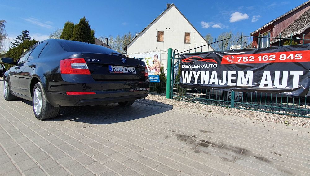 Wynajem Skoda Octavia 1.6TDI Hatcback PROMOCJA 100 PLN ZA DOBĘ