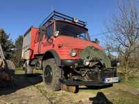 Mercedes Unimog 416 dwudrogowy kolejowy szynowy