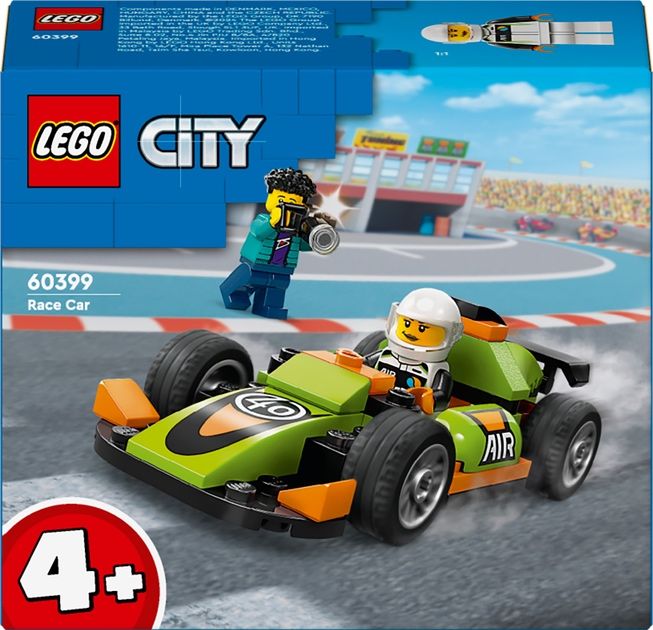 Конструктор LEGO City Зелений автомобіль для перегонів 60399