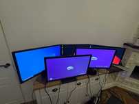 3 Монітори BenQ 27" GL2760-T — 2K IPS і Full HD, робочі, від 2299 грн