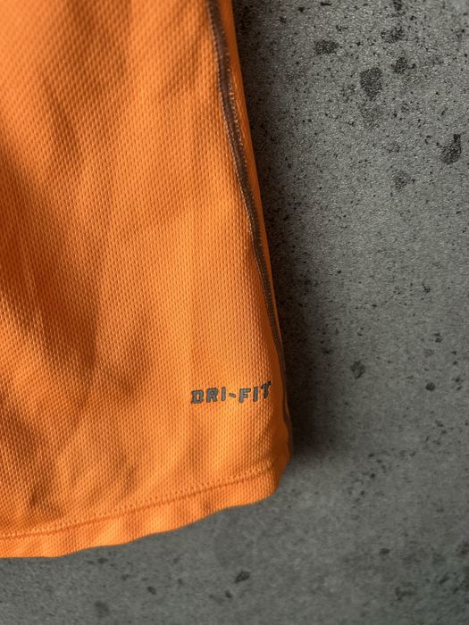 Koszulka sportowa pomarańczowa dry-fit rozmiar S Nike