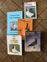 5 livros sobre Pombos ! Columbófilia