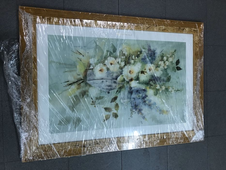 Vários Quadros Embalados