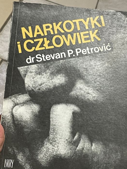 Narkotyki i czlowiek stara ksiazka