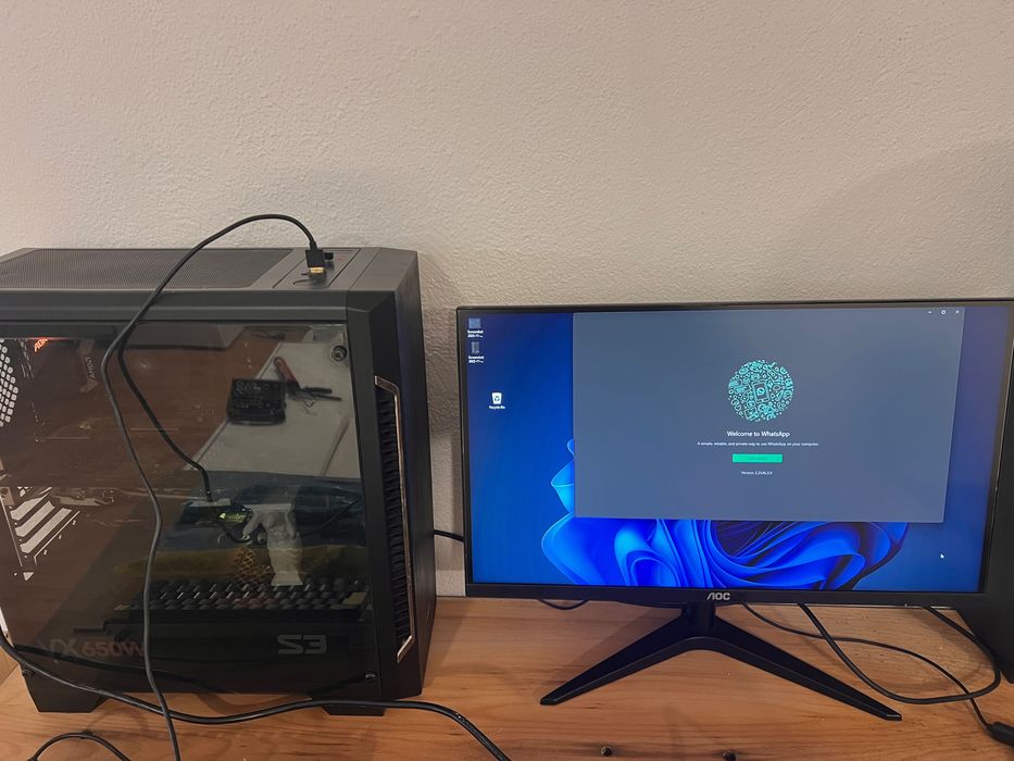 Torre Gaming Ryzen 5 2600 6 core 3.4GHz