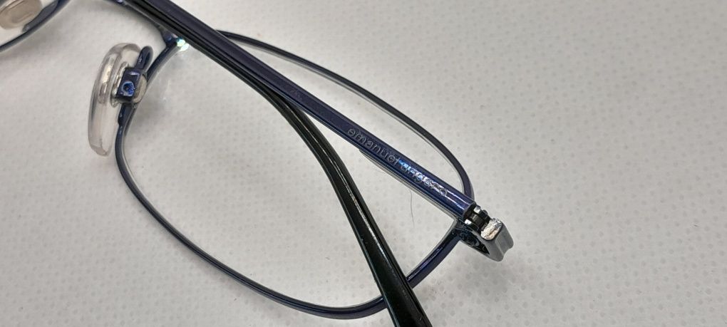 Nowe okulary oprawki korekcyjne Emanuel Ungaro zawiasy flex