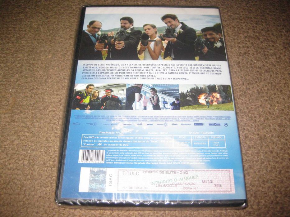 DVD "Corpo de Elite" Selado!