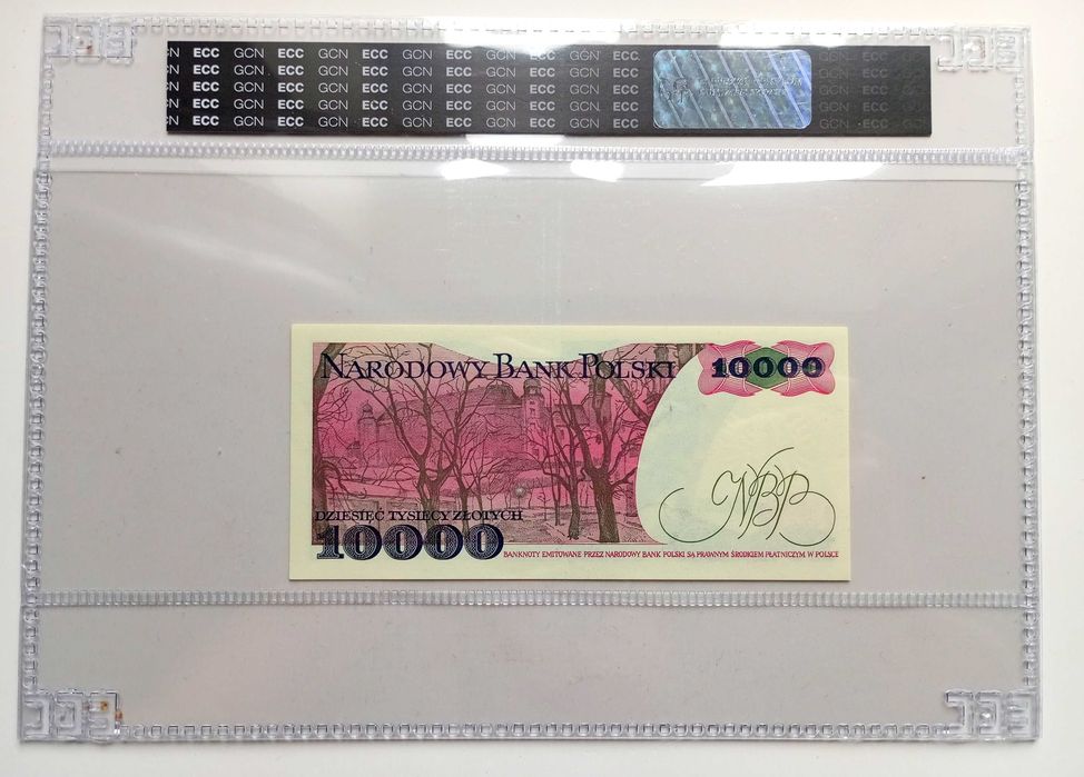 10000 zł 1988  - DK -  UNC GCN